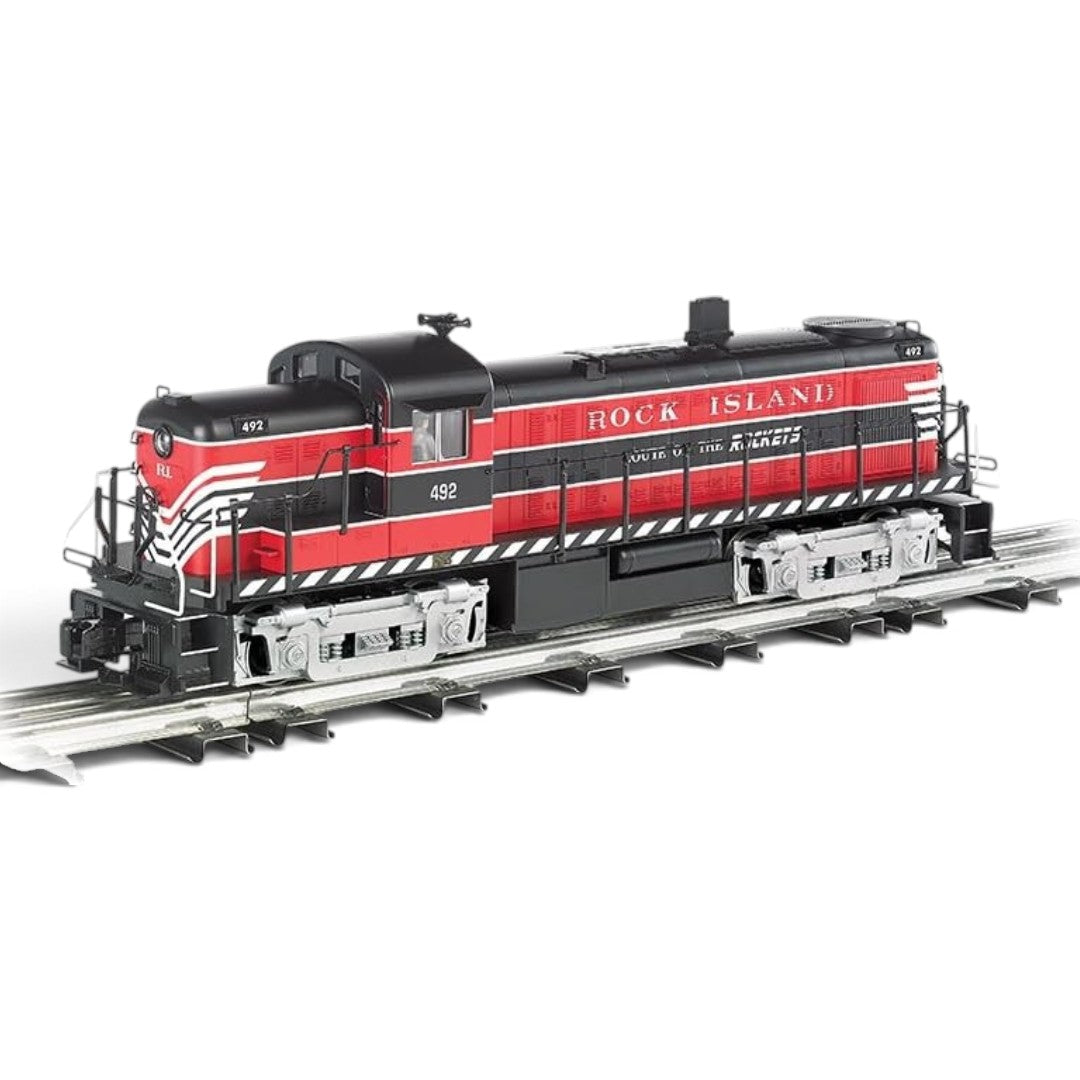 Williams by Bachmann ALCO RS-3 Diesel Locomotive with True Blast® Sound – Rock Island #492, O Scale 3-Rail