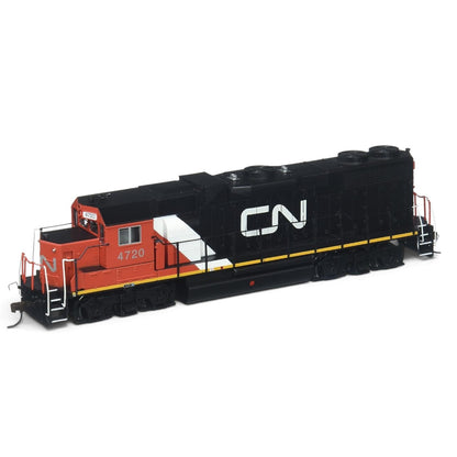 Bachmann EMD GP38-2 Diesel Locomotive – Canadian National #4720, HO Scale 1:87, DCC Ready