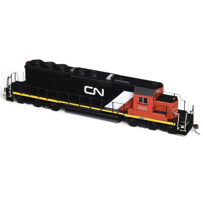 Bachmann EMD SD40-2 DCC Ready Canadian National #6023 HO Scale Diesel Locomotive with All-Wheel Drive