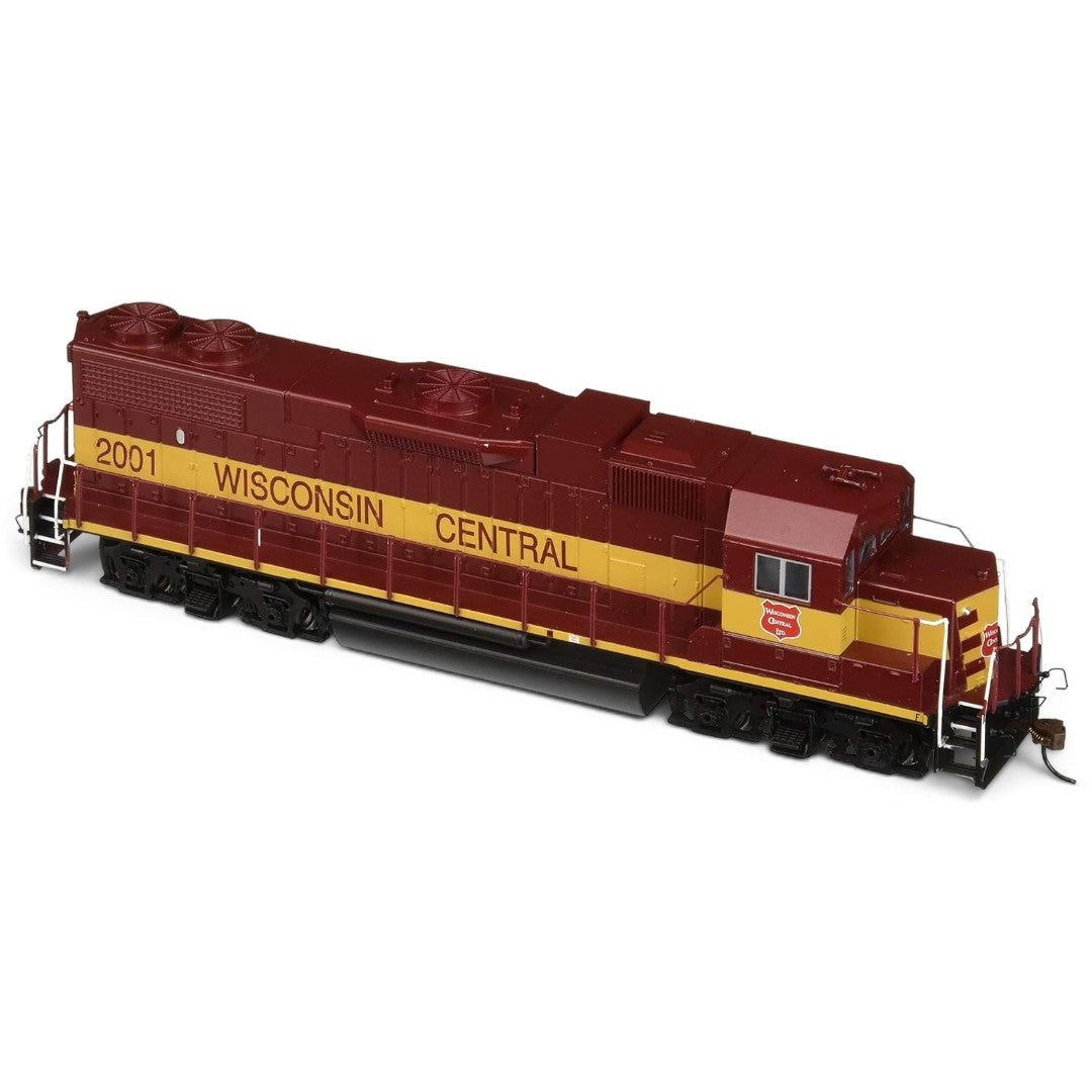 Bachmann EMD GP38-2 Wisconsin Central #2001 HO Scale DCC Ready Diesel Locomotive