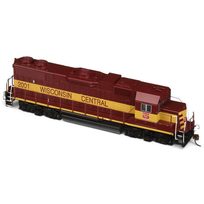 Bachmann EMD GP38-2 Wisconsin Central #2001 HO Scale DCC Ready Diesel Locomotive