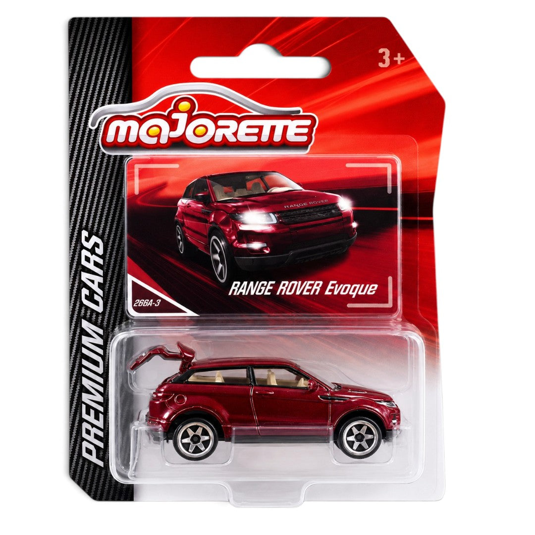 Majorette Range Rover Evoque Premium Die-Cast SUV | Opening Parts | Collectible Toy Car for Kids 3+