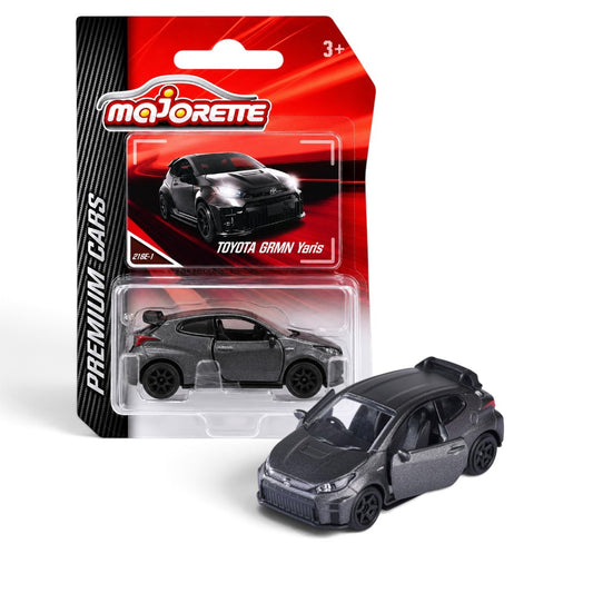 Majorette Toyota GRMN Yaris Premium Die-Cast Car | Opening Door | Collectible Toy Car for Kids 3+