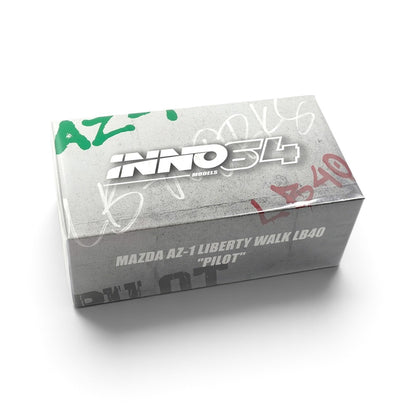 INNO64 1:64 Mazda AZ-1 Liberty Walk LB40 “Pilot” Die-Cast Model Car | Collector Edition