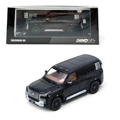 INNO64 Yangwang U8 1:64 Diecast Model Car – Black Luxury SUV Collectible