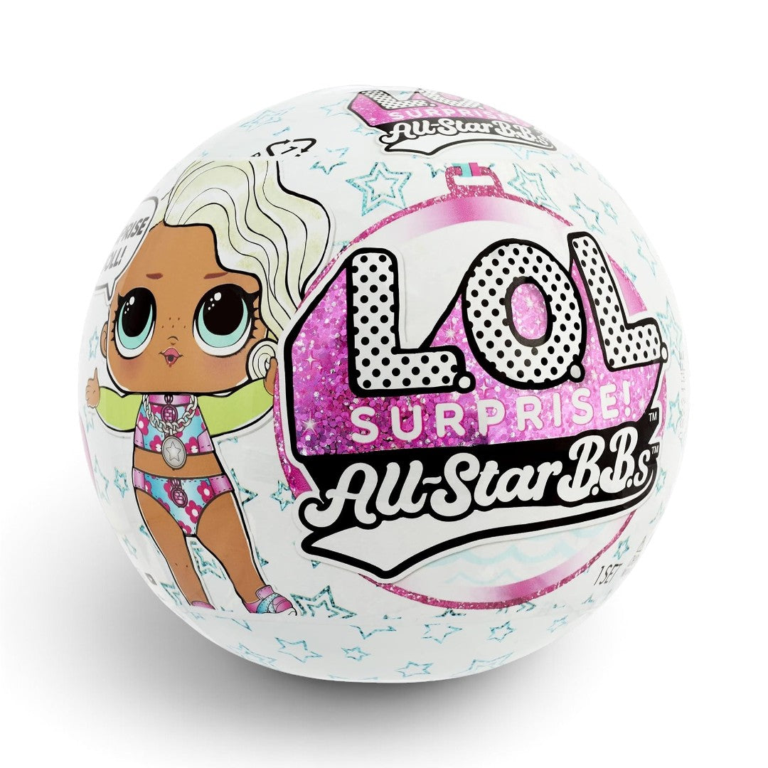 L.O.L. Surprise! All-Star BBS Sports Series 2 Cheer Team Sparkly Dolls with 8 Surprises, Ages 4-15