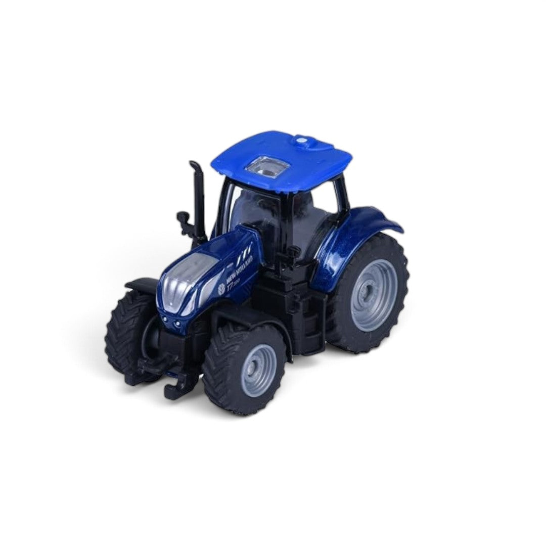 Majorette New Holland T7.300 Farm Tractor Metal Die-Cast Toy – Blue, 3+ Years