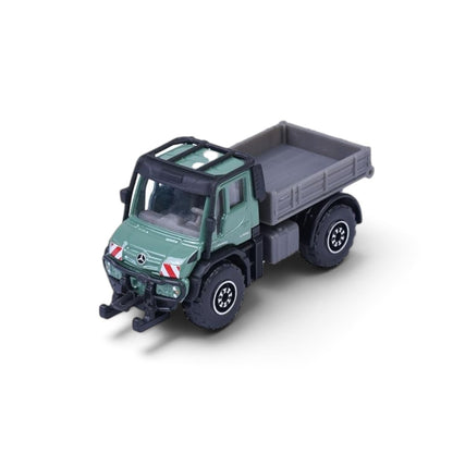 Majorette Unimog U530 Farm Vehicle Metal Die-Cast Toy – Green, 3+ Years