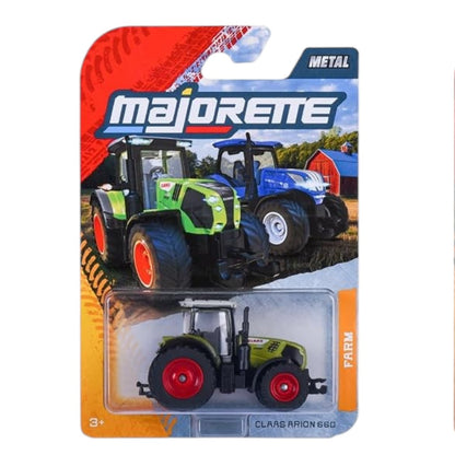 Majorette Claas Arion 660 Metal Die-Cast Farm Tractor – Green, 3+ Years