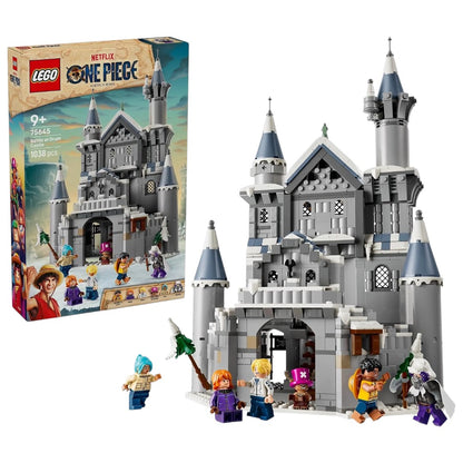 LEGO 75645 ONE PIECE Battle at Drum Castle – Castle Playset with Luffy, Nami, Sanji, Vivi, Chopper & Wapol, Ages 9+