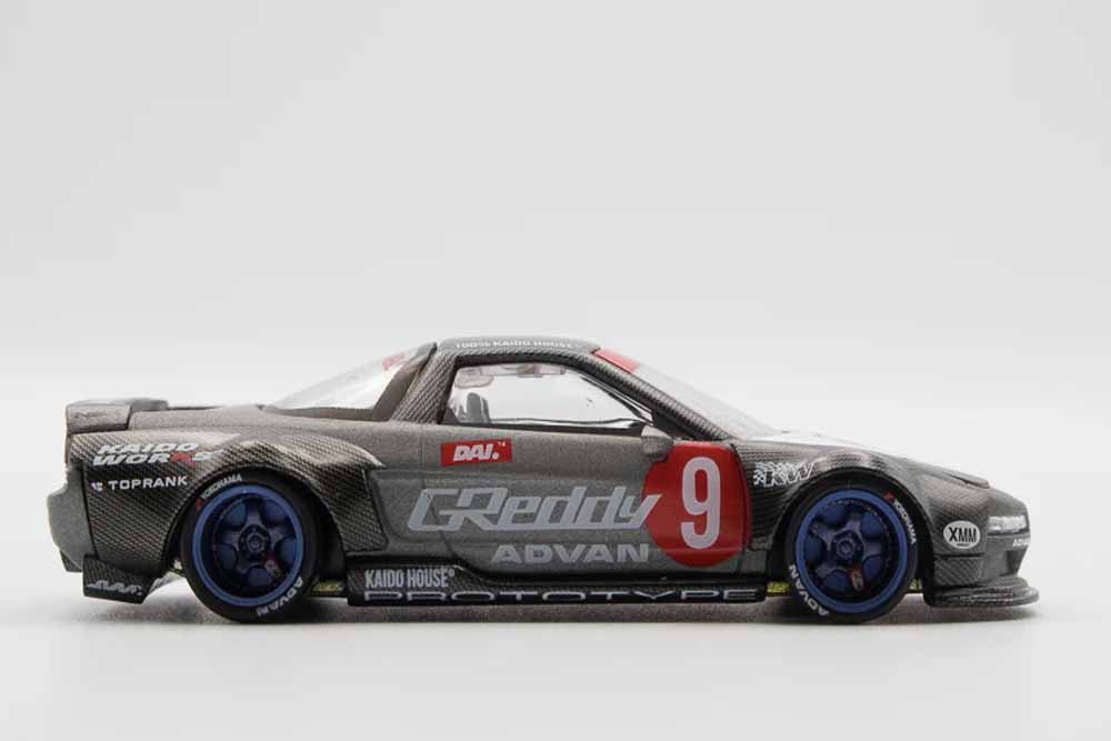 Kaido House x Mini GT 1:64 Honda NSX KAIDO Test Car Spec V1 (DAI NSX) – Limited Edition Diecast Model Car