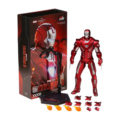 ZD Toys Ultimate 7″ Iron Man Mark  33 Action Figure – Marvel Avengers Collector’s Edition (No Light Function) - Jaiman Toys