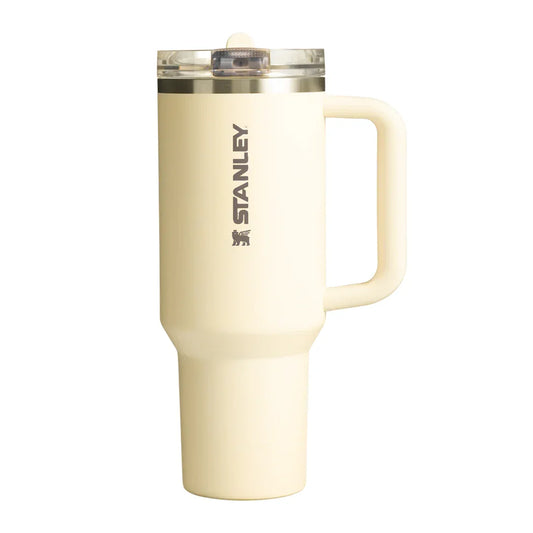 STANLEY The Quencher H2.0 FlowState™ Tumbler | 1.18L with Straw for Water (40 oz) (Cream) - Jaiman Toys