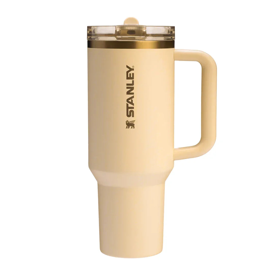STANLEY The Quencher H2.0 FlowState™ Tumbler | 1.18L with Straw for Water (40 oz) (Dark Cream) - Jaiman Toys