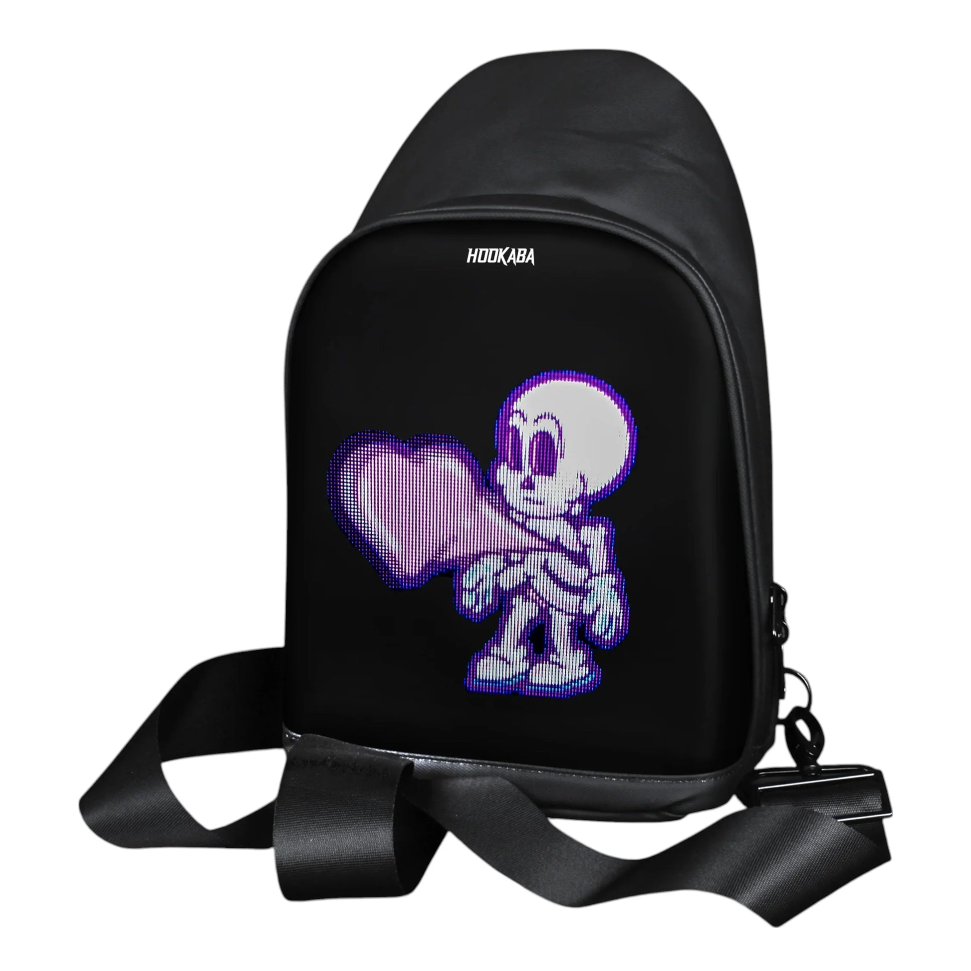 Hookaba LED Sling Bag – Light-Up Crossbody | Compact, Waterproof, Trendy Travel Companion - Jaiman Toys