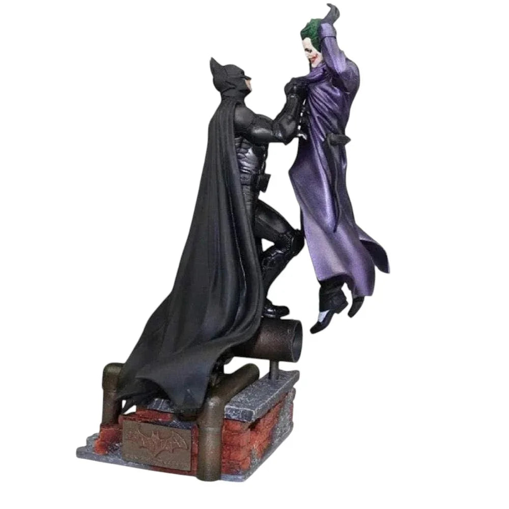 Batman vs The Joker Arkham City Showdown – 30cm Ultimate Action Figure, Premium Collector’s Statue | DC Comics Luxury Edition hw - Jaiman Toys