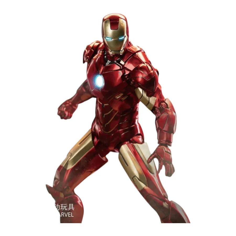 ZD Toys Ultimate 1:10 Scale Iron Man 2 Mark IV Action Figure – Light‑Up LED Edition - Jaiman Toys