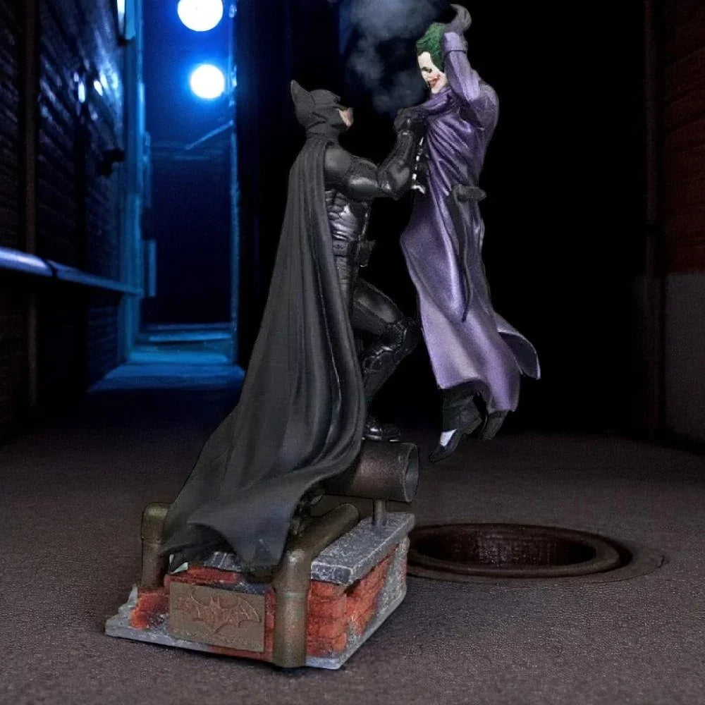 Batman vs The Joker Arkham City Showdown – 30cm Ultimate Action Figure, Premium Collector’s Statue | DC Comics Luxury Edition hw - Jaiman Toys
