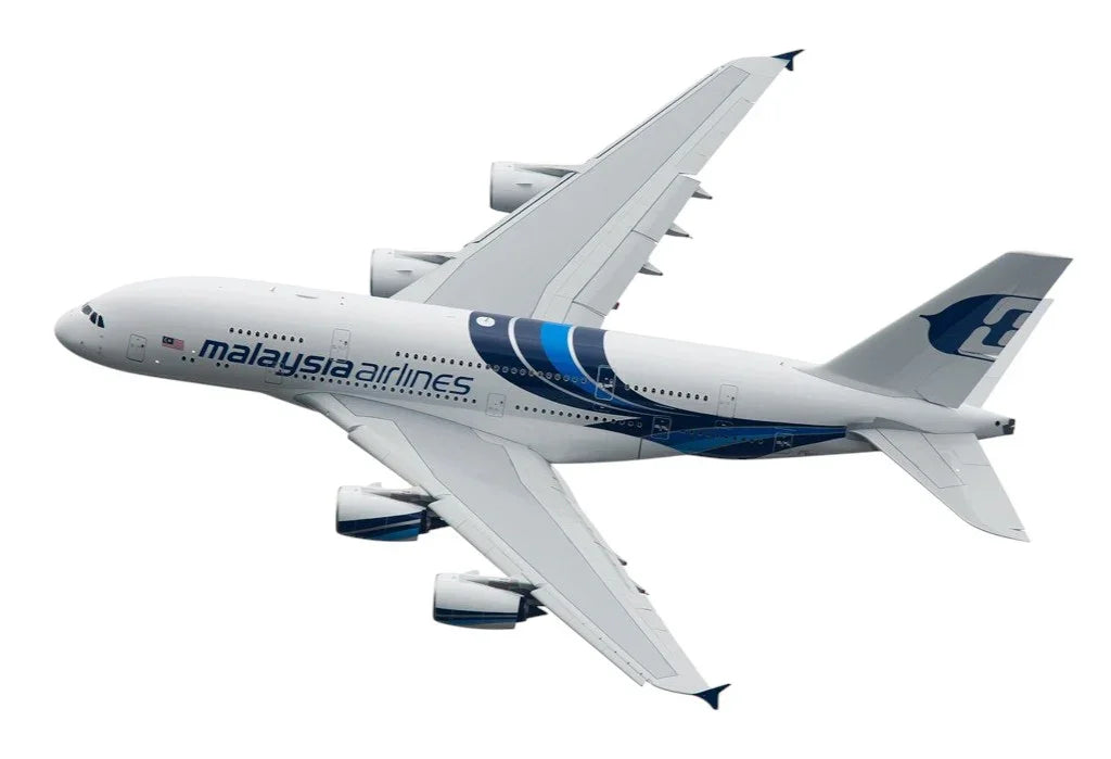 Diecast Aeroplane Display Display Model Airplane : Malaysia Airlines A380 46 cm - Jaiman Toys