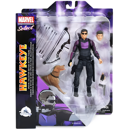 Marvel Hawkeye (with Lucky the Pizza Dog) Action Figure (Special Collector Edition)