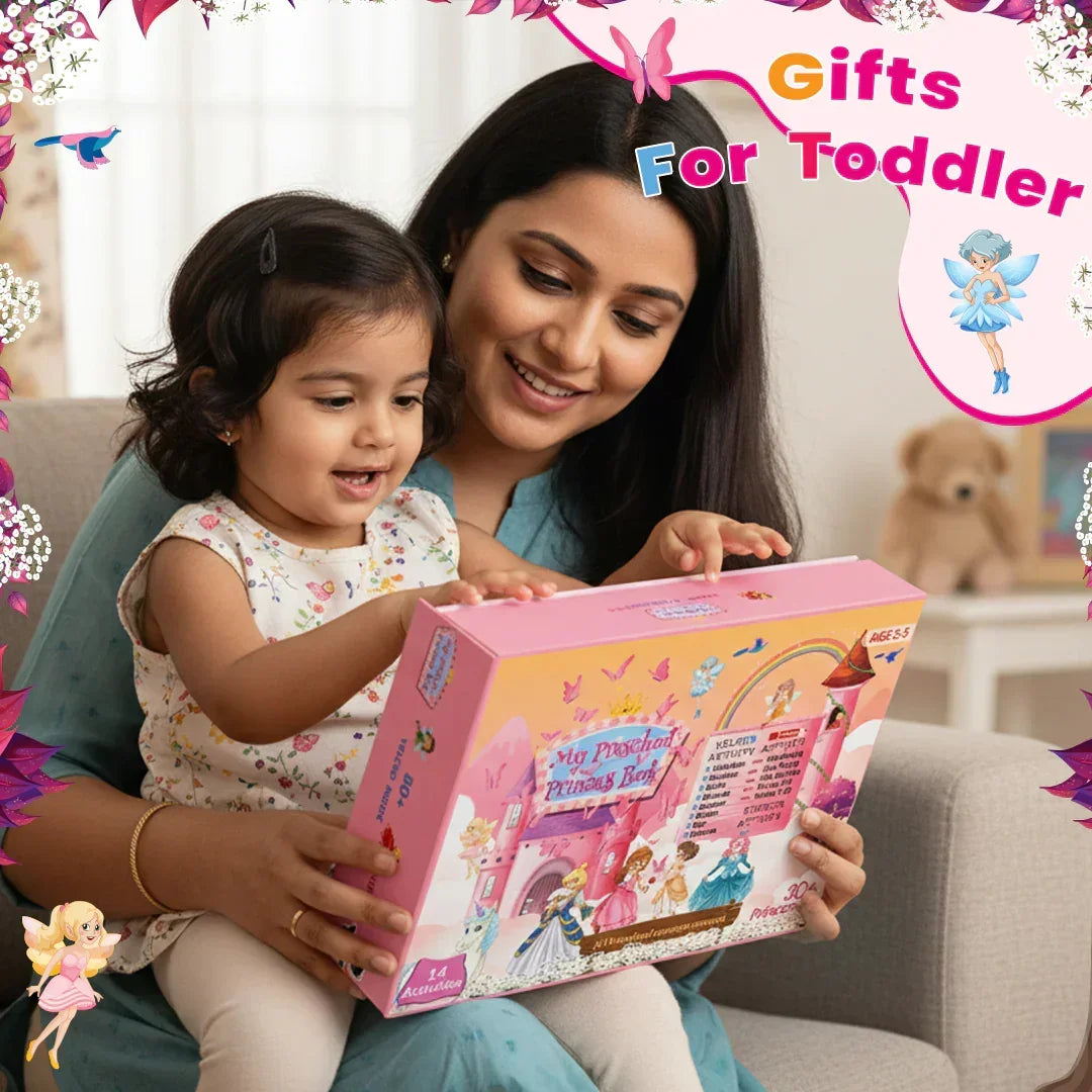 My Preschool Princess Book – Educational Velcro Activity Learning Set for Kids (Age 2–5)