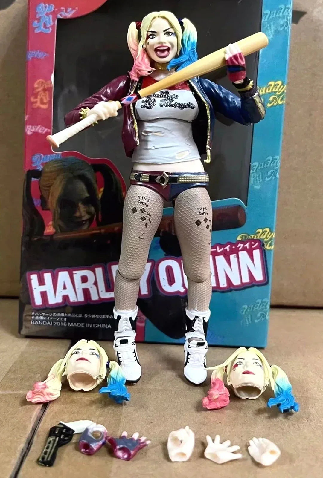 Harley Quinn Action Figure – Suicide Squad Collectible Figure with Accessories