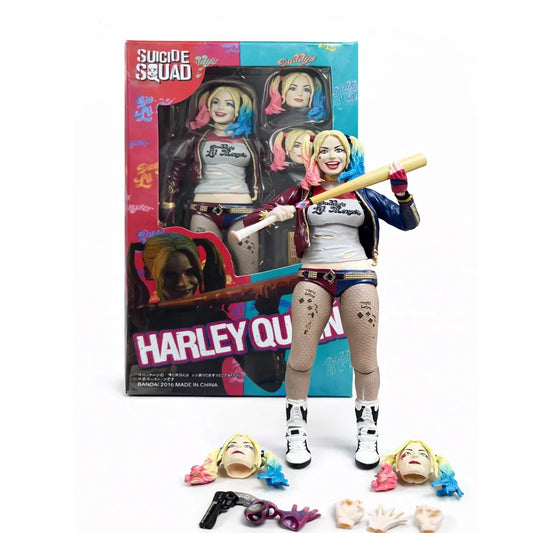 Harley Quinn Action Figure – Suicide Squad Collectible Figure with Accessories