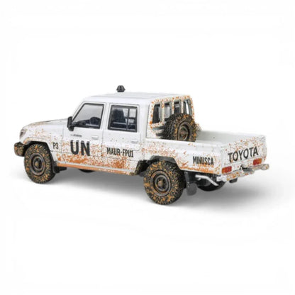 PARA64 1:64 2014 Toyota Land Cruiser LC79 UN MINUSCA Diecast Model – Limited Edition Collectible