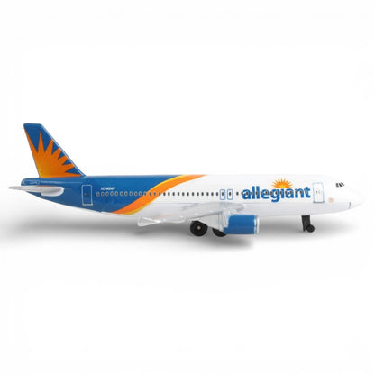 Daron Allegiant Airlines 14cm Diecast Metal Airplane Model RT2324 – Official Commercial Aircraft Toy (3+)