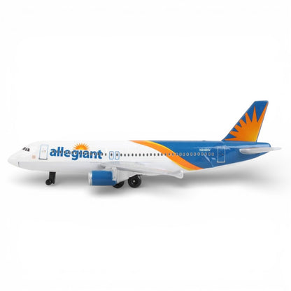 Daron Allegiant Airlines 14cm Diecast Metal Airplane Model RT2324 – Official Commercial Aircraft Toy (3+)