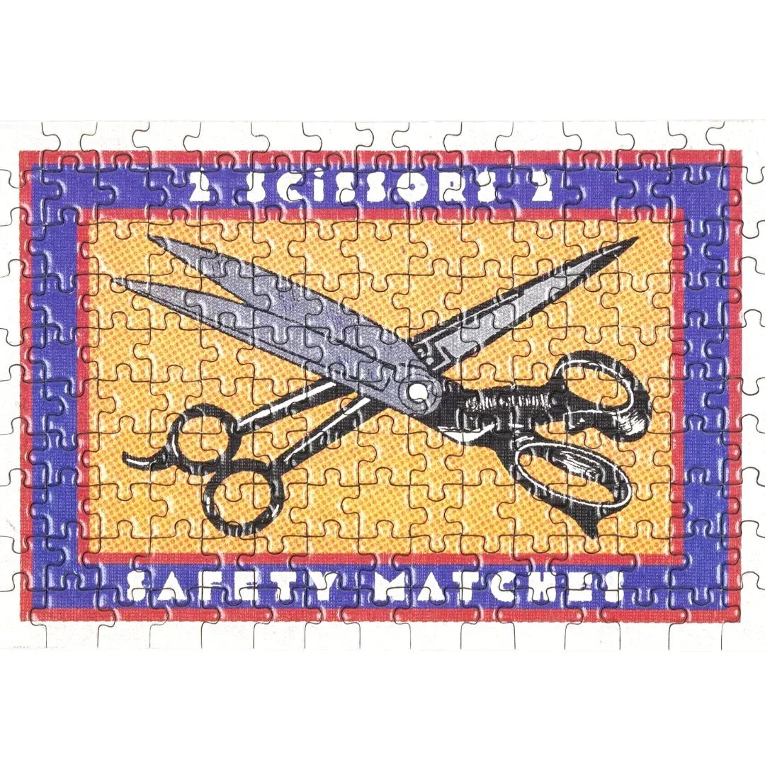 Jigsaw Nation Vintage Matchbox Mini Jigsaw Puzzle Set – Retro Matchbox Style Puzzle Collection