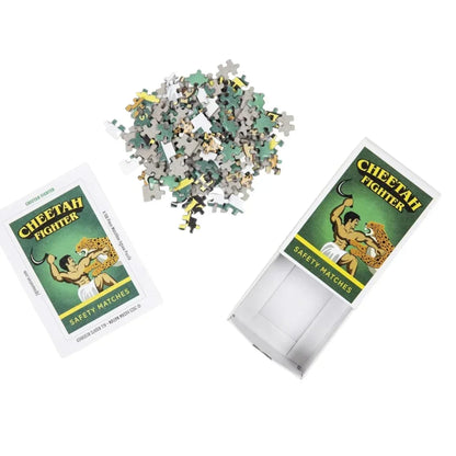 Jigsaw Nation Vintage Matchbox Mini Jigsaw Puzzle Set – Retro Matchbox Style Puzzle Collection