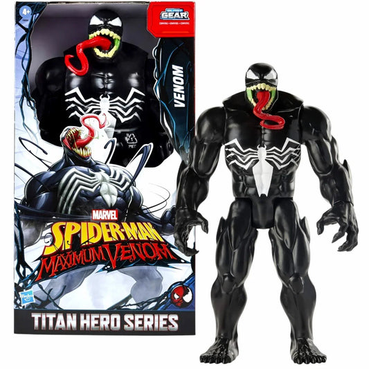 Venom Titan Hero Series Action Figure – Marvel Spider-Man Maximum Venom Collectible Toy