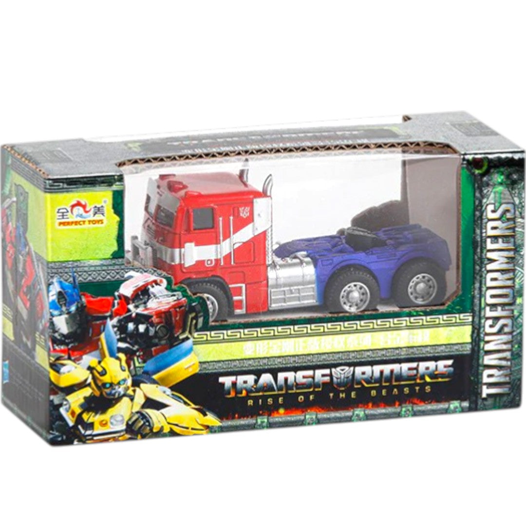 Transformer Robot Truck Toy – Optimus Prime Style Trailer Truck  (Transformers Inspired, 3+ Years)