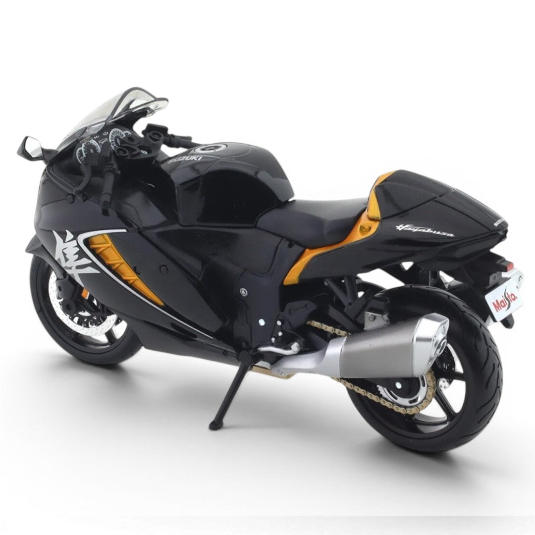 Maisto 1:12 Suzuki Hayabusa 2022 Die-Cast Motorcycle Model | Suzuki GSX1300R Superbike Collectible