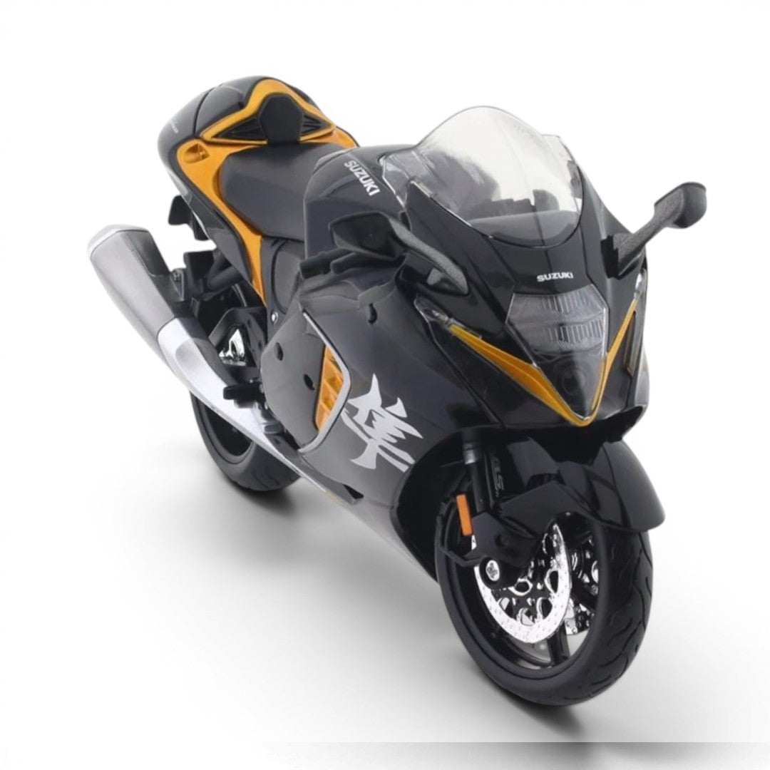 Maisto 1:12 Suzuki Hayabusa 2022 Die-Cast Motorcycle Model | Suzuki GSX1300R Superbike Collectible