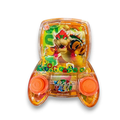 Kids Water Ring Toss Handheld Game Toy – Classic Press Button Water Game with Cartoon Theme