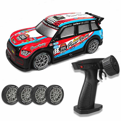 Drive Storm 1:22 Scale 4WD RC Drifting Car with Spray Mist, LED Lights & 2.4GHz Remote Control – High Speed Racing Toy Car with Drift Tyres for Kids