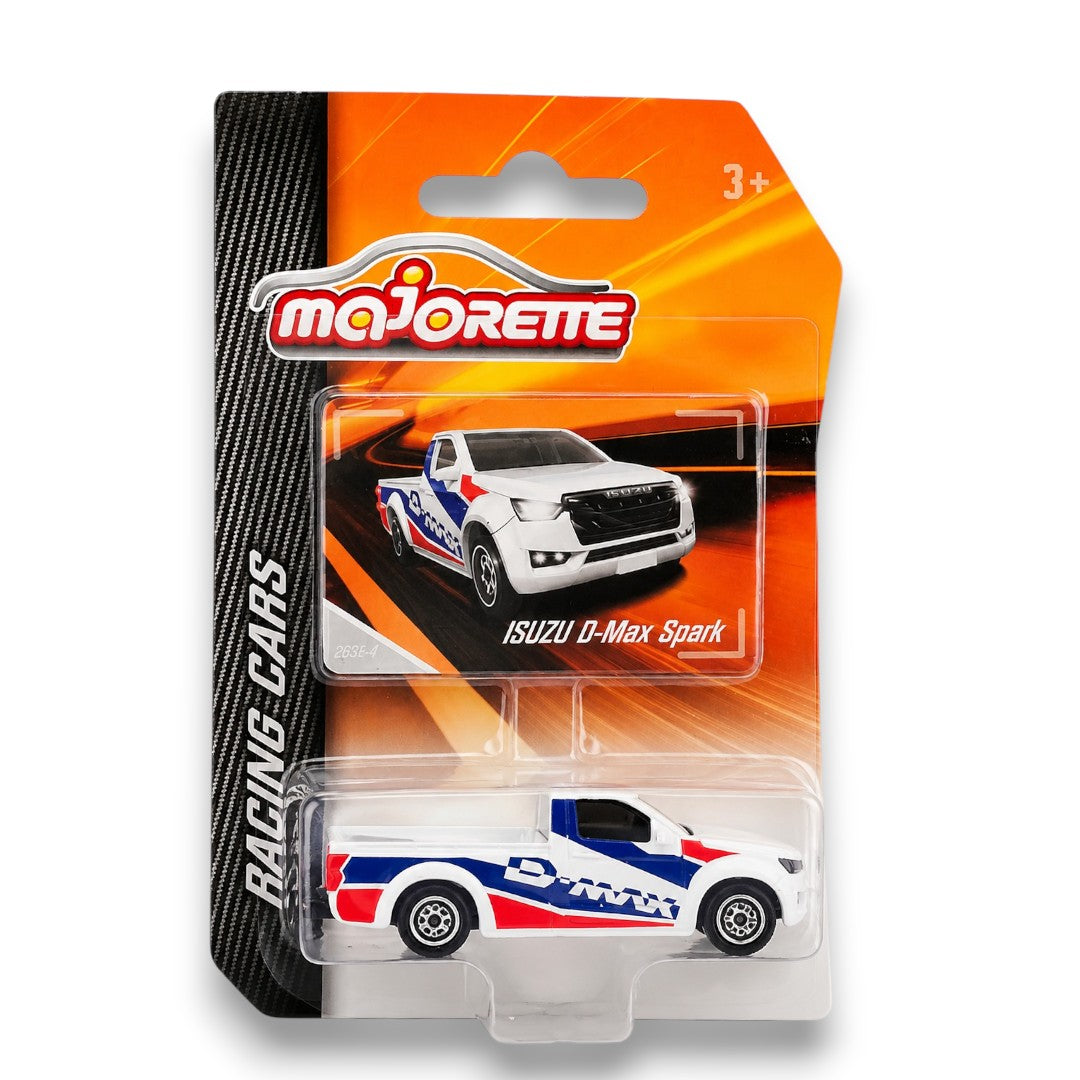 Majorette Isuzu D-Max Spark Racing Cars Die-Cast Pickup Truck | Premium Collectible Model