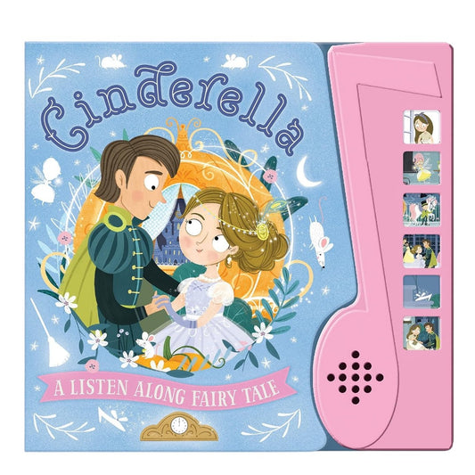North Parade Cinderella Listen Along Fairy Tale Sound Book for Kids | Interactive Storybook with Sound Buttons