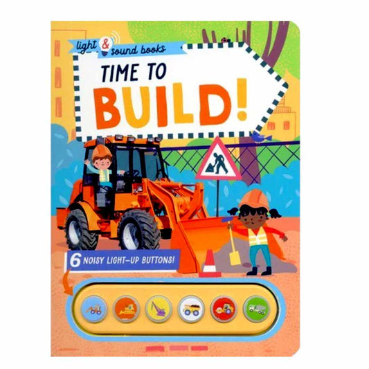 North Parade Time to Build! Light & Sound Construction Book for Kids