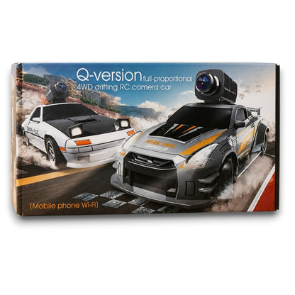 Q-Version 1:64 Scale 4WD Drifting RC Camera Car | WiFi FPV App-Controlled Racing Drift Car | GB7027 PRO