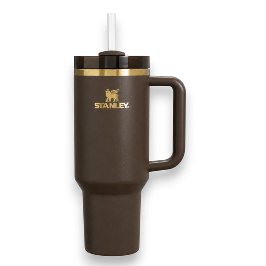 STANLEY The Chocolate Gold Quencher H2.0 FlowState™ Tumbler | 1.18L with Straw for Water (40 oz)