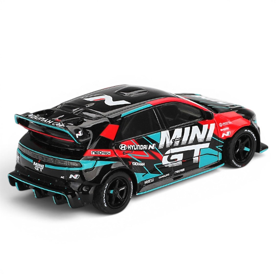 Mini GT 1:64 (Blister Pack) Hyundai Ioniq 5 N MINI GT RS-01T 2025 Tokyo Auto Salon Diecast Model Car