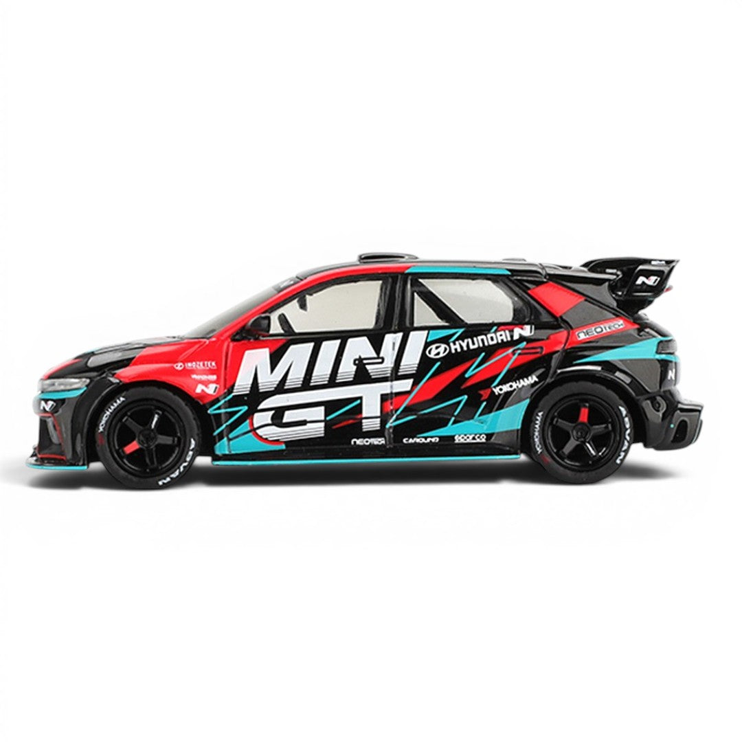 Mini GT 1:64 (Blister Pack) Hyundai Ioniq 5 N MINI GT RS-01T 2025 Tokyo Auto Salon Diecast Model Car