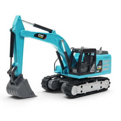 TRASPED HG4-413 1:64 Scale Mini RC Excavator | Alloy Bucket | 270° Rotation | App Control | Lights & Sound