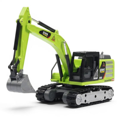 TRASPED HG4-413 1:64 Scale Mini RC Excavator | Alloy Bucket | 270° Rotation | App Control | Lights & Sound