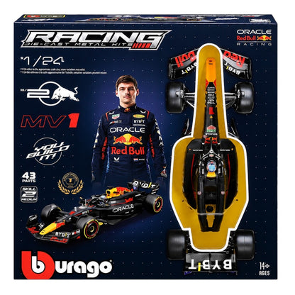 Bburago 1:24 Oracle Red Bull Racing RB20 #1 Max Verstappen F1 Model Kit (2024) | Collectible Model