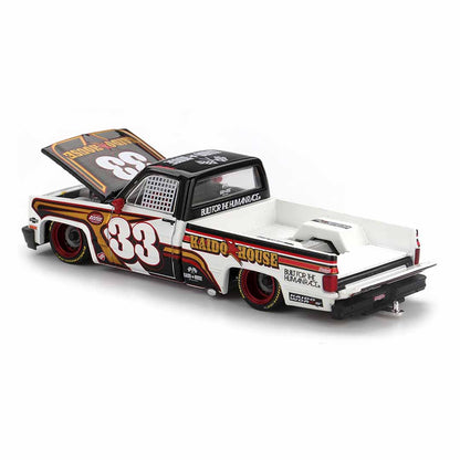 Kaido House x MINI GT 1:64 Chevrolet Silverado Kaido Intimidator V1 Die-Cast Pickup Truck Model Car