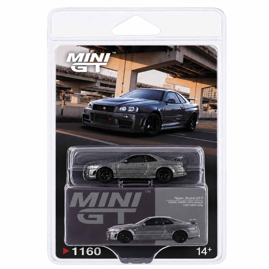 MINI GT 1:64 (Blister Pack) Nissan Skyline GT-R NISMO BNR34 CRS